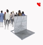 BARIERKA KONCERTOWA CIĘŻKA | OGRODZENIE TYMCZASOWE