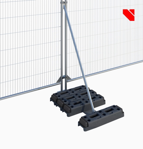 Veberbau ogrodzenia tymczasowe - akcesoria - podpora AP_Skladana2_web.jpg