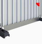 PAS USZCZELNIAJACY POZIOMY | AKCESORIA - OGRODZENIA TYMCZASOWE