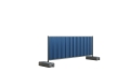 Veberbau ogrodzenia tymczasowe budowlane panel pełny niski Hard_Low_Blue_02.png
