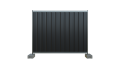 Veberbau ogrodzenia tymczasowe budowlane panel pełny Hard_23_Black_01.png