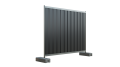 Veberbau ogrodzenia tymczasowe budowlane panel pełny Hard_23_Black_02.png