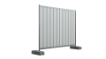 Veberbau ogrodzenia tymczasowe budowlane panel pełny Hard_23_White_02.png