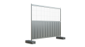 Veberbau ogrodzenia tymczasowe budowlane panel półpełny Hard_Half_02.png