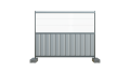 Veberbau ogrodzenia tymczasowe budowlane panel półpełny Hard_Half__White_01.png