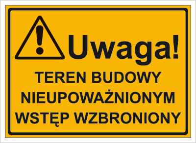 Veberbau - tablice budowlane ostrzegawcze - 319-14 - TBO14.png