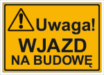 TABLICA BUDOWLANA OSTRZEGAWCZA (TBO 44)