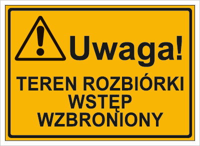 Veberbau - tablice budowlane ostrzegawcze - 319-67 - TBO67.png